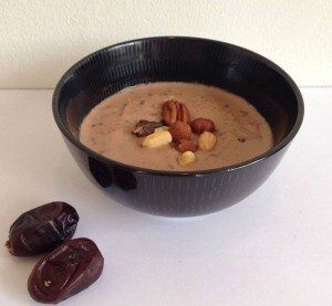 Vitastic | Recept | Choco dadelpap met noten | Ontbijtpap | Ontbijt