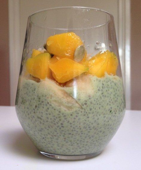 1x Ontbijttip die op zondag al klaar te maken is – Deel 2 – Chia zaad pudding banaan & mango